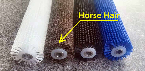 Horse Hair Roller Brush