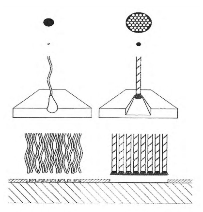 Multiple Filament Brushes