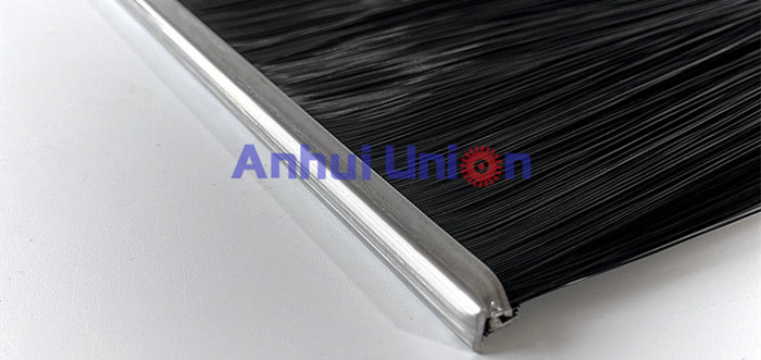 Black Polypropylene Strip Brush