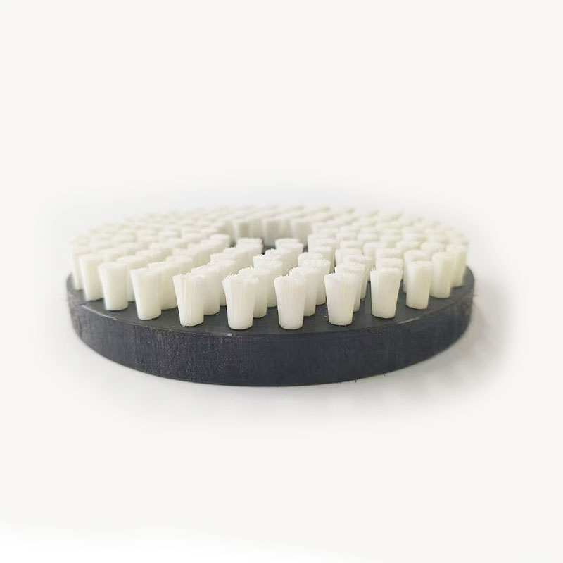 Plastic disc brush